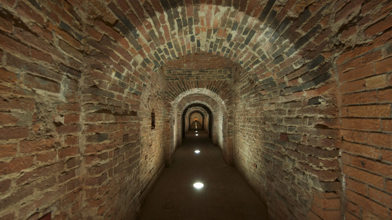 Secret passageway of the Peter and Paul Fortress